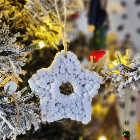 Macrame Star Decoration