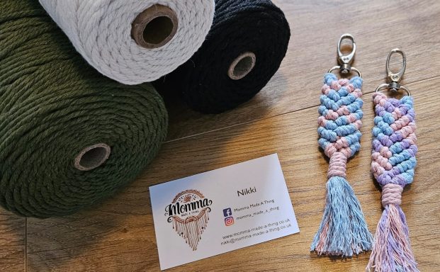 Macrame Key Ring