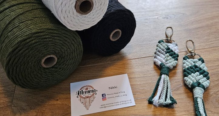 Macrame Key Ring